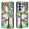 thumbnail image 1 of Allytechgroup Samsung Galaxy S22 Ultra Case Wallet Cover with Card Holder, Flip PU Leather Phone Case for Samsung Samsung Galaxy S22 Ultra with RFID Blocking, Kickstand & Magnetic Closure, Tree, 1 of 6