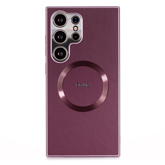 Allytechgroup for Samsung Galaxy S23 Case, Compatible with MagSafe Wireless Charging Premium Shockproof Magnetic Cover Case for Apple Samsung Galaxy S23, Purple