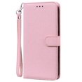 thumbnail image 1 of Allytechgroup Wallet Leather Flip Cell Phone Case with Wrist Strap for Samsung Galaxy S23 FE, Pink, 1 of 7