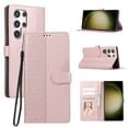 thumbnail image 1 of Allytechgroup for Samsung Galaxy S23 FE Wallet Case, Stylish Phone Case with Card Slots RFID Blocking Flip Stand PU Leather Shockproof Convenient Hand Wrist Case Cover for Galaxy S23 FE,Rosegold, 1 of 9