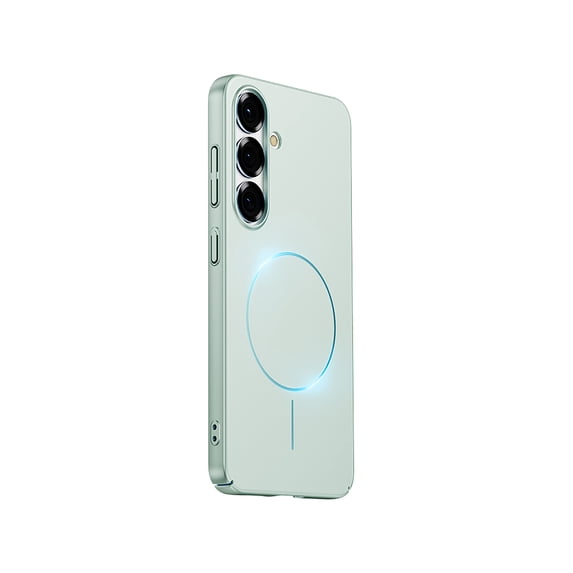 Allytechgroup for Samsung Galaxy S23 Plus Case, Compatible with Magsafe Anti-Scratch Ultra Slim Fit Shockproof Caerma Lens Protective Bumper Phone Case for Samsung Galaxy S23 Plus, Cyan