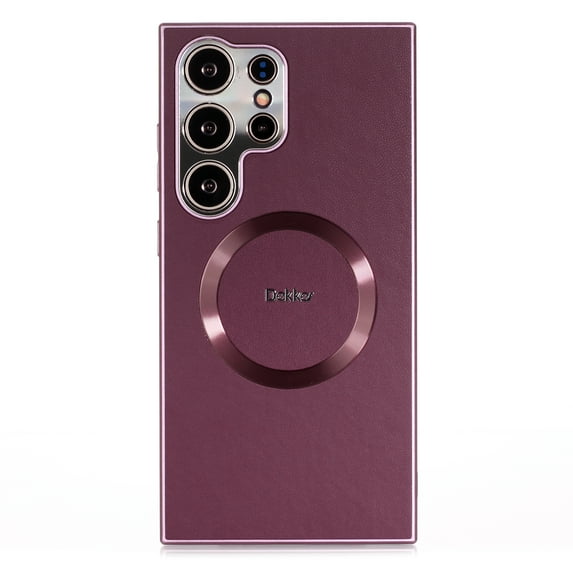 Allytechgroup for Samsung Galaxy S23 Ultra Case, Compatible with MagSafe Wireless Charging Premium Shockproof Magnetic Cover Case for Apple Samsung Galaxy S23 Ultra, Purple