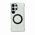 thumbnail image 1 of Allytechgroup for Samsung Galaxy S23 Ultra Case with Magnetic Ring Kickstand, Hard PC Anti-Scratch Shock-Absorbent Support Wireless Charging Non-Slip Rugged for Samsung Galaxy S23 Ultra, Whiteblack, 1 of 11