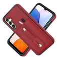 thumbnail image 1 of Allytechgroup for Samsung Galaxy S24+ Case, FRID Blocking Hidden Cards Slots Kickstand Wristband Wallet Phone Case Shockproof Protecive Back Cover for Samsung Galaxy S24+, Red, 1 of 6