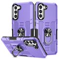 thumbnail image 1 of Allytechgroup for Samsung Galaxy S24 FE Case with Stand, [Built-in Kickstand] Support Magnetic Car Phone Mount Military Grade Drop Protection Phone Case for Samsung Galaxy S24 FE, Purple, 1 of 10