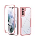 thumbnail image 1 of Allytechgroup for Samsung Galaxy S24 Plus Case with Built-in Screen Protector, Full Body Protection Hard Acrylic Back Lightweight Scratch Resistant Clear Cover for Samsung Galaxy S24 Plus - Pink, 1 of 8
