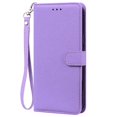thumbnail image 1 of Allytechgroup for Samsung Galaxy S24 Wallet Case, Premium PU Leather Magnetic Flip Phone Cover with Wrist Strap Kickstand Card Slots Shockproof Bumper for Samsung Galaxy S24, Lightpurple, 1 of 7