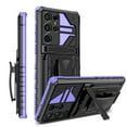 thumbnail image 1 of Allytechgroup for Samsung Galaxy S25+ Case with Belt Clip Holster, Slim Phone Not Hot/Fast Heat Dissipation Case with Kickstand Military Grade Drop Protection for Samsung Galaxy S25+, Purple, 1 of 9