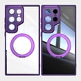 thumbnail image 1 of Allytechgroup Samsung Galaxy S25 Case with Camera Lens Protector, Rugged Shockproof Kickstand Bumper Ring Holder Slim Fit Drop Proof Phone Case for Samsung Galaxy S25, Darkpurple, 1 of 8