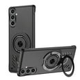 thumbnail image 1 of Allytechgroup for Samsung Galaxy S25 Plus Case Cover, Magnetic Ring Holder Stand Shockproof Bumper Support Wireless Charging Anti-Scratch Protective Phone Case for Samsung Galaxy S25 Plus, Black, 1 of 7