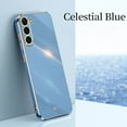 thumbnail image 1 of Allytechgroup for Samsung Galaxy S25+ Plus Case, Electroplating Design Shockproof Slim Fit Anti-Scratch Bumper Phone Case Cover for Samsung Galaxy S25+ for Women Men, Blue, 1 of 6