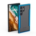 thumbnail image 1 of Allytechgroup for Samsung Galaxy S25+ Plus Case, Military Grade Shockproof Clear Case with Aluminum Frame & Soft TPU Bumper, Drop-Tested Protective Cover with Camera & Screen Guard Wireless Charging, 1 of 9