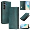 thumbnail image 1 of Allytechgroup for Samsung Galaxy S25 Plus/S25+ Case Folio Stand RFID Blocking [Compatible with MagSafe] Magnetic Wallet Cover with Card Holder/Pockets/ PU Leather Soft TPU Shockproof Cover, Darkgreen, 1 of 16