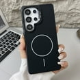 thumbnail image 1 of Allytechgroup for Samsung Galaxy S25 Ultra Case, Built-in Camera Lens Kickstand Support Wireless Charging Slim Bumper Shockproof Protective Magnetic Back Cover for Samsung Galaxy S25 Ultra, Black, 1 of 7