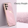 thumbnail image 1 of Allytechgroup for Samsung Galaxy S25 Ultra Case, Electroplating Design Shockproof Slim Fit Anti-Scratch Bumper Phone Case Cover for Samsung Galaxy S25 Ultra for Women Men, Purple, 1 of 6
