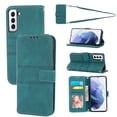 thumbnail image 1 of Allytechgroup for Samsung Galaxy S25 Ultra Wallet Case, Card Slots Removable Adjustable Crossbody Lanyard Shoulder Strap Shockproof PU Leather Rugged Case for Samsung Galaxy S25 Ultra, Darkgreen, 1 of 10
