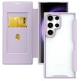 thumbnail image 1 of Allytechgroup for Samsung Galaxy S25 Ultra Wallet Case with Credit Card Slot, PU Leather RFID Blocking Flip Phone Case Shockproof Back Cover Bumper for Samsung Galaxy S25 Ultra for Women Men, Purple, 1 of 5