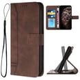 thumbnail image 1 of Allytechgroup for Samsung Galaxy S25+ Wallet Case, Premium PU Leather Folio RFID Blocking with Card Slot Wrist Strap Magnetic Closure Built-in Kickstand Protective Case for Women Men, Coffee, 1 of 6