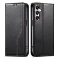 thumbnail image 1 of Allytechgroup for Samsung Galaxy S25+ Wallet Case for Women Men, PU Leather Retro Cards Slots Magnetic Closure Flip Cover Stand Shockproof Phone Case Cover for Samsung Galaxy S25+ Plus, Black, 1 of 12