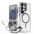 thumbnail image 1 of Allytechgroup for Samsung Galaxy S26 Ultra Case, Clear Magnetic Back Cover Compatible with Magsafe Slim Camera Lens Stand Anti-Yellow Bumper Phone Case for Samsung Galaxy S26 Ultra, Black, 1 of 7