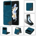 thumbnail image 1 of Allytechgroup for Samsung Galaxy Z Flip 6 Wallet Case with Zipper Pocket, PU Leather RFID Blocking Slim Fit Cards Slots Shockproof Flip Stand Hand Wrist Phone Case for Samsung Galaxy Z Flip 6, Blue, 1 of 10