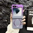 thumbnail image 1 of Allytechgroup for Samsung Galaxy Z Flip 7 FE/ Z Flip 6 Protective Case, Hard PC Back Cover Anti-Scratch Shock-Absorbent Anti-Fingerprint Non-Slip Wireless Charging Support for Women Girls, F, 1 of 8