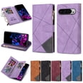 thumbnail image 1 of Allytechgroup for Samsung Galaxy Z Fold 5 Wallet Case with Zipper Pocket, PU Leather RFID Blocking Slim Fit Cards Slots Shockproof Flip Stand Hand Wrist Phone Case for Samsung Galaxy Z Fold 5, Purple, 1 of 7