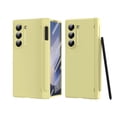 thumbnail image 1 of Allytechgroup for Samsung Galaxy Z Fold 6 Case with Stylus Pen + Pen Holder + Screen Protector, Full Body Protective Hinge Protection Rugged Case for Women Men, Yellow, 1 of 7