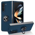 thumbnail image 1 of Allytechgroup for Samsung Galaxy Z Fold 7 Case, Slim Lightweight Shell with Ring Holder Stand Compatible with Car Mount Shockproof Protective Cover for Samsung Galaxy Z Fold 7, Darkblue, 1 of 8