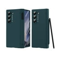 thumbnail image 1 of Allytechgroup for Samsung Galaxy Z Fold 7 Case with Stylus Pen + Pen Holder + Screen Protector, Full Body Protective Hinge Protection Rugged Case for Women Men, Cyan, 1 of 6