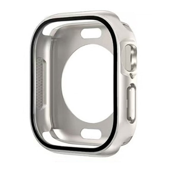 Allytechgroup Screen Protector Case for Apple Watch Series 6/5/4/SE 40mm, Full Body Protection Dustproof Anti-Scratch Bumper Drop Proof Case Cover for iWatch Series 6/5/4/SE 40mm, Starlight