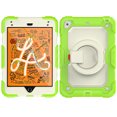 thumbnail image 1 of Allytechgroup Screen Protector Case for Apple iPad mini 5th Gen/ mini 4th Gen 7.9", Heavy Duty Protective Build-in Pencil Holder Handle Stand Rugged Bumper Case Kids Friendly for iPad mini 5 4,Lime, 1 of 11