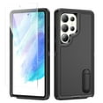 thumbnail image 1 of Allytechgroup Screen Protector Case for Samsung Galaxy S25 Ultra 6.9", Rugged Bumper Hybrid TPU PC Invisible Kickstand Military Grade Protection Phone Case for Galaxy S25 Ultra, Black, 1 of 8