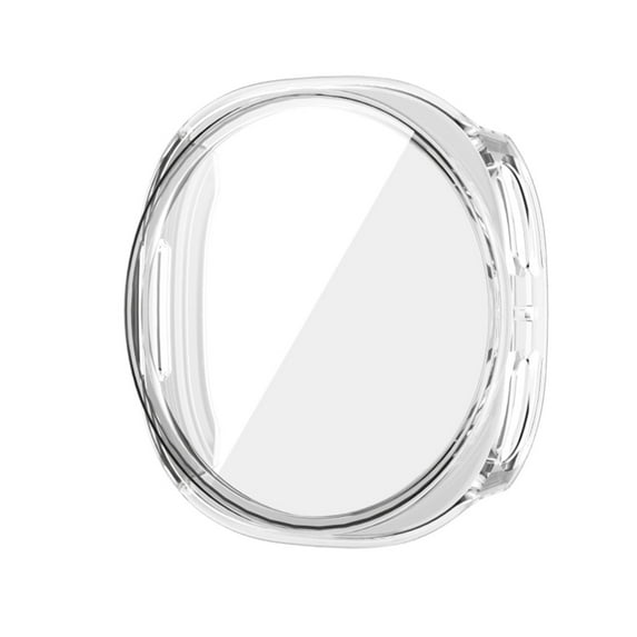 Compatible with Samsung Galaxy Watch 5 Case 44mm Accessories, Hard PC Bumper & HD Screen Protector Film Flexible Lightweight Case Cover for Samsung Galaxy Watch 5 44mm Case for Women Men,Clear