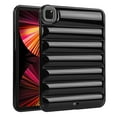 thumbnail image 1 of Allytechgroup Shockproof Case for Apple iPad Pro 11 Inch 2024, Wave Bubble Style Protective Cover Soft TPU Back Shell with Raised Edges for Camera & Screen, Black, 1 of 7