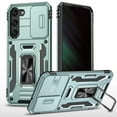thumbnail image 1 of Allytechgroup Shockproof Case for Samsung Galaxy S25 Edge with Lens Protector & Stand, Military Grade Protective Bumper Anti-Scratch Lightweight Phone Case for Galaxy S25 Edge, Darkgreen, 1 of 7