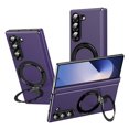 thumbnail image 1 of Allytechgroup Shockproof Case for Samsung Galaxy Z Fold 7, Magnetic Cover Support Wireless Charging Anti-Scratch Ring Bracket Stand Bumper Rugged Phone Case for Galaxy Z Fold 7, Purple, 1 of 9