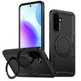 thumbnail image 1 of Allytechgroup Shockproof Kickstand Case for Samsung Galaxy S25 FE, Slim PC+TPU Hybrid Back Cover Support Wireless Charging Anti-Scratch & Drop Protection for Samsung Galaxy S25 FE, Black, 1 of 6