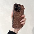 thumbnail image 1 of Allytechgroup Shockproof Leopard Print Back Cover Cell Phone Case for Apple iPhone 14 Plus, Brown, 1 of 7