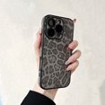 thumbnail image 1 of Allytechgroup Shockproof Leopard Print Back Cover Cell Phone Case for Apple iPhone 11 Pro Max, Gray, 1 of 7