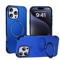 thumbnail image 1 of Allytechgroup Shockproof Magnetic Phone Case for Apple iPhone 16 Pro Max with 360° Rotating Ring Kickstand, Compatible with Magsafe Slim Hard Back Cover Wireless Charging for Women Men,Blue, 1 of 8