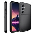 thumbnail image 1 of Allytechgroup Shockproof Phone Case for Samsung Galaxy S25, Military-Grade Protection, MagSafe & Car Mount Compatible, Rugged TPU/PC Bumper, Water-Resistant Case for Samsung Galaxy S25,Black, 1 of 7