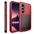 thumbnail image 1 of Allytechgroup Shockproof Phone Case for Samsung Galaxy S25+ Plus, Military-Grade Protection, MagSafe & Car Mount Compatible, Rugged TPU/PC Bumper, Water-Resistant Case for Samsung Galaxy S25+,Red, 1 of 7