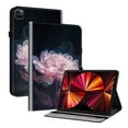 thumbnail image 1 of Allytechgroup Sleek & Stylish iPad Air 11 Case 2024, Durable Apple iPad Air Case 11 inch 2024 with Flip Cover and Multi-Angle Viewing Stand for Women Men, Purple Floral, 1 of 8