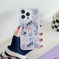 thumbnail image 1 of Allytechgroup Slim Back Cover for iPhone 14, Soft Shell Shockproof Fashion Pattern Bumper Anti-Scratch Drop Protective Phone Case for Apple iPhone 14, Piano Note, 1 of 9