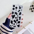 thumbnail image 1 of Allytechgroup Cow Stripe Slim Back Cover Cell Phone Case for Apple iPhone 15 Pro Max, Multicolor, 1 of 9