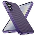thumbnail image 1 of Allytechgroup Slim Carbon Fiber Textured Phone Case for Samsung Galaxy S25, Shockproof Protection, Soft Edge Full Body Cover with Raised Lip for Screen and Camera Anti-Scratch Back Cover, 1 of 8