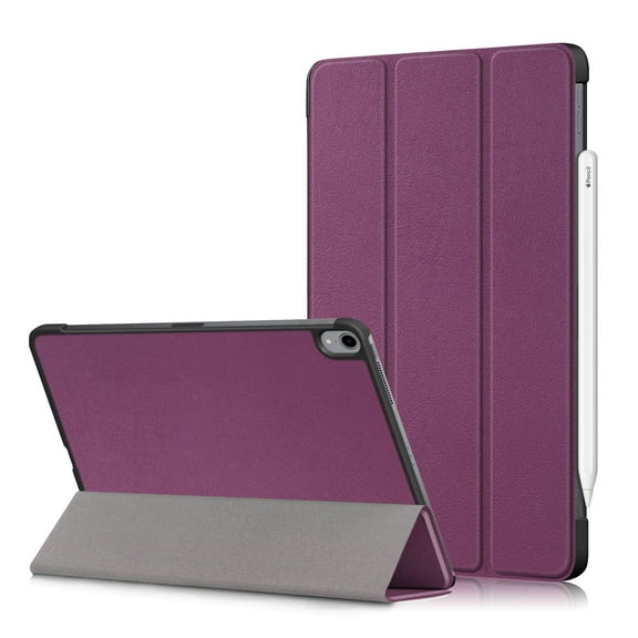 Allytechgroup Slim Case for Apple iPad 11th Generation 10.9 Inch 2025, Trifold Stand Smart Cover Auto Sleep Wake Protection Support Touch ID Tablet Case for Apple iPad 11 10.9", Purple