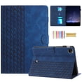 thumbnail image 1 of Allytechgroup Slim Case for Apple iPad Pro 11" M4 2024, Premium PU Leather Folio Flip Cover Stand Anti-Scratch Cards Slots Pencil Holder Smart Case Cover Auto Sleep Wake, Blue, 1 of 10