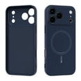 thumbnail image 1 of Allytechgroup Slim Case for Apple iPhone 17 Pro Max, [Compatible with Magsafe] Anti-Fingerprint Soft TPU Flexible Slim Non-Slip Rugged Shockproof Protective Magnetic Back Cover Bumper, Darkblue, 1 of 7